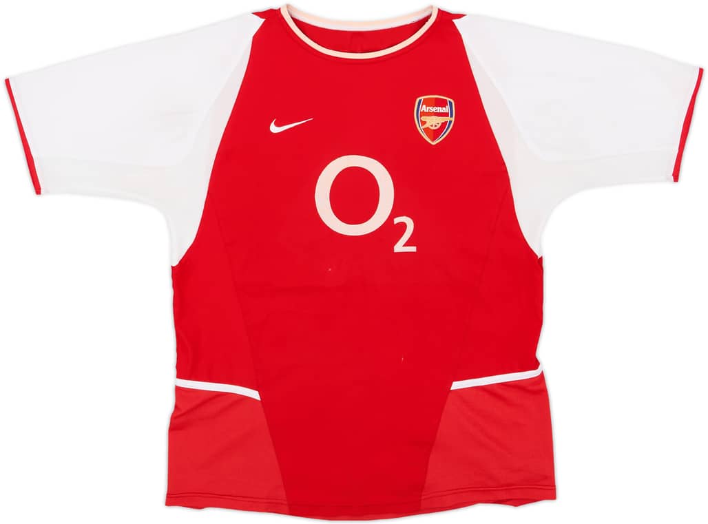 2002-04 Arsenal Home Shirt - 5/10 - (XL.Boys)