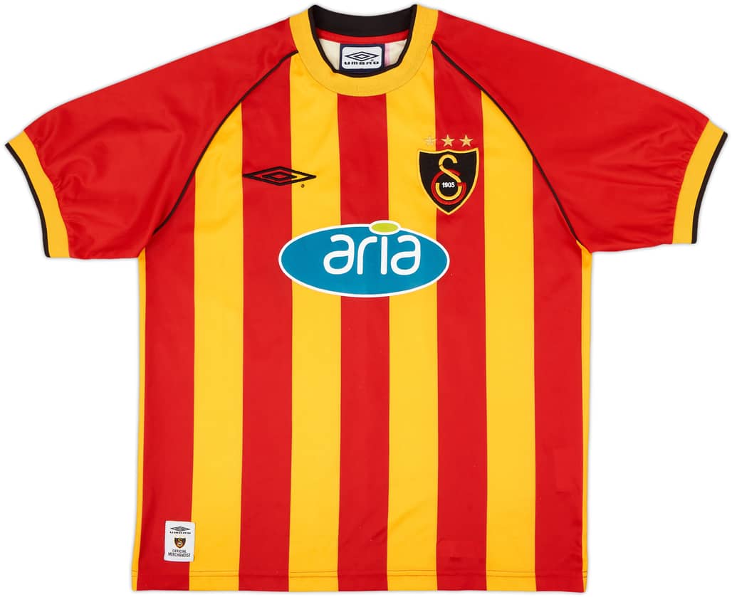 2002-03 Galatasaray Home Shirt - 9/10 - (XS)