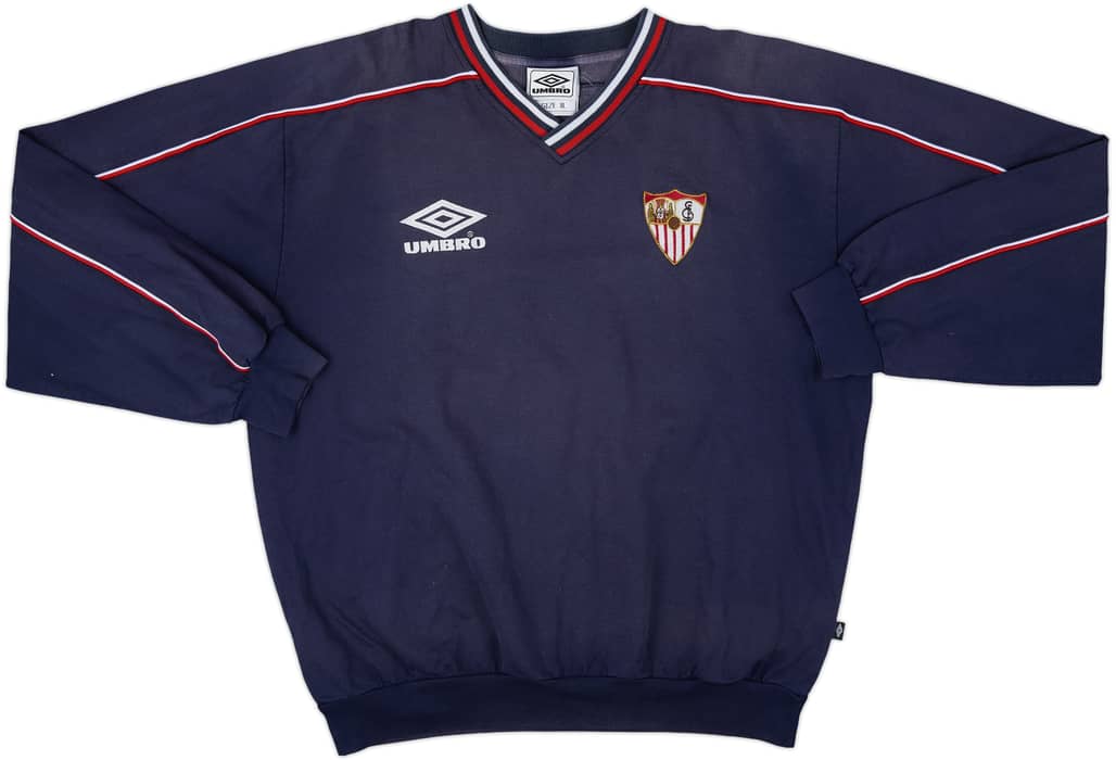 1998-99 Sevilla Umbro Sweat Top - 7/10 - (XL)