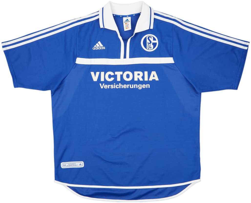 2001-02 Schalke Home Shirt - 8/10 - (XL)