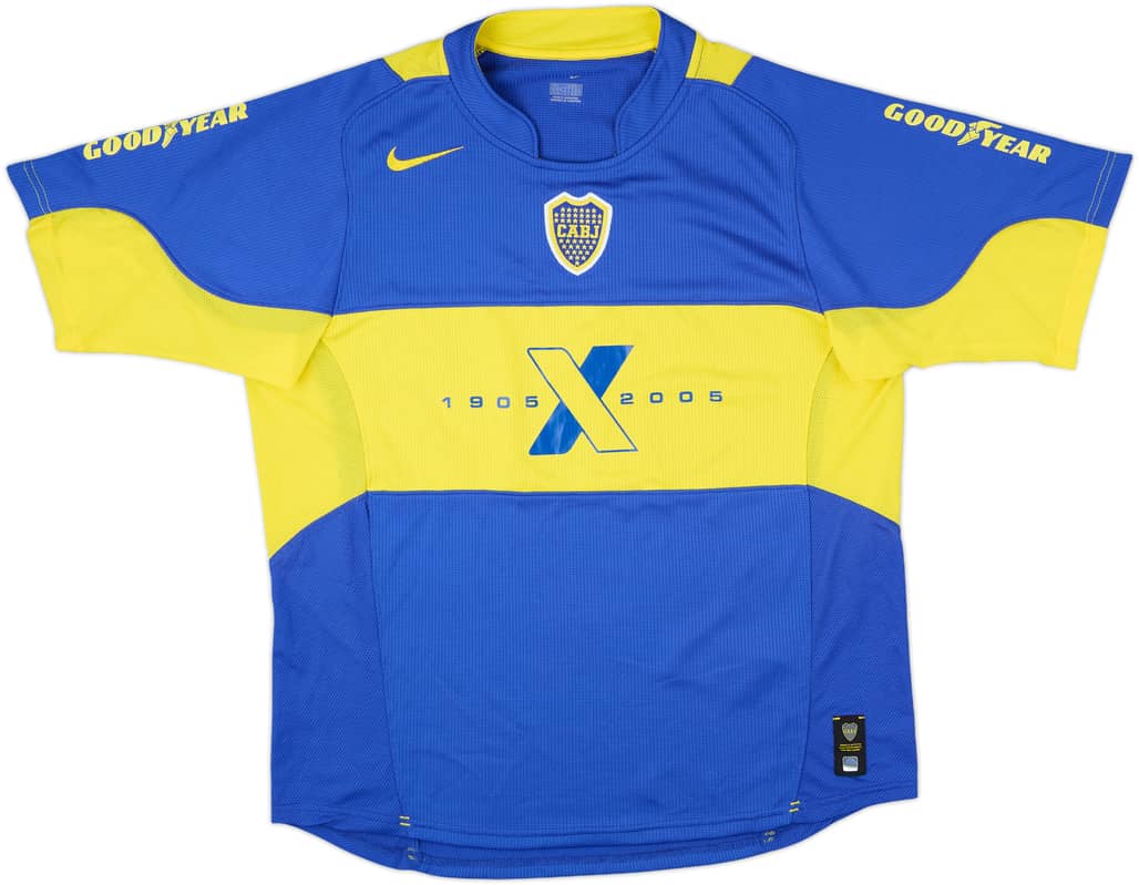 2005 Boca Juniors Home Shirt - 8/10 - (L)