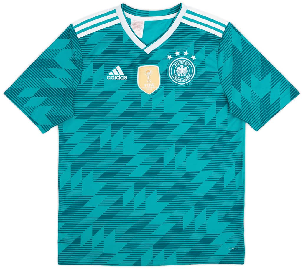 2018-19 Germany Away Shirt - 9/10 - (XL.Boys)