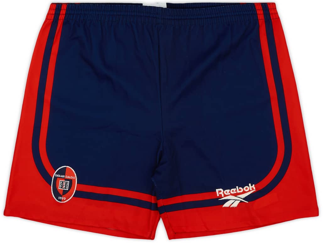 1996-97 Cagliari Home Shorts - 8/10 - (XL)
