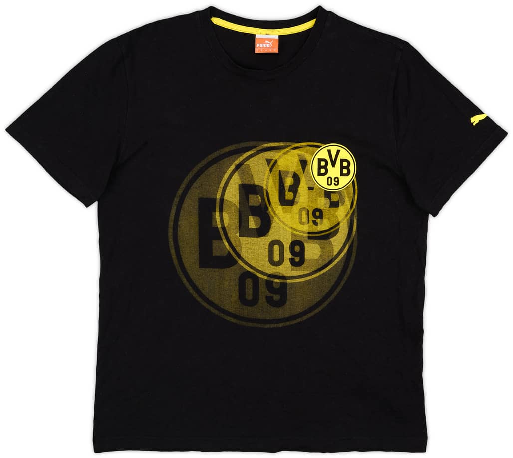 2016-17 Borussia Dortmund Puma Graphic Tee - 9/10 - (M)