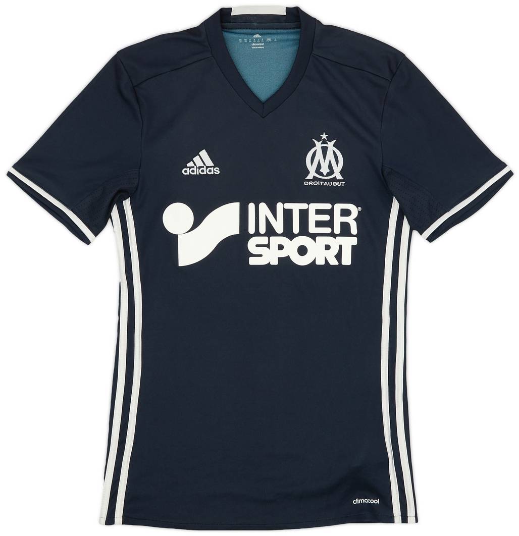 2016-17 Olympique Marseille Away Shirt - 8/10 - (XS)