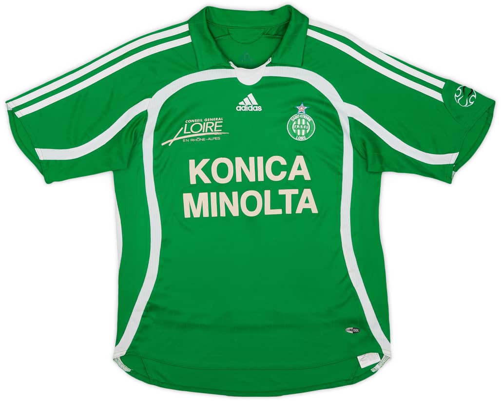 2006-07 Saint Etienne Home Shirt - 7/10 - (L.Boys)