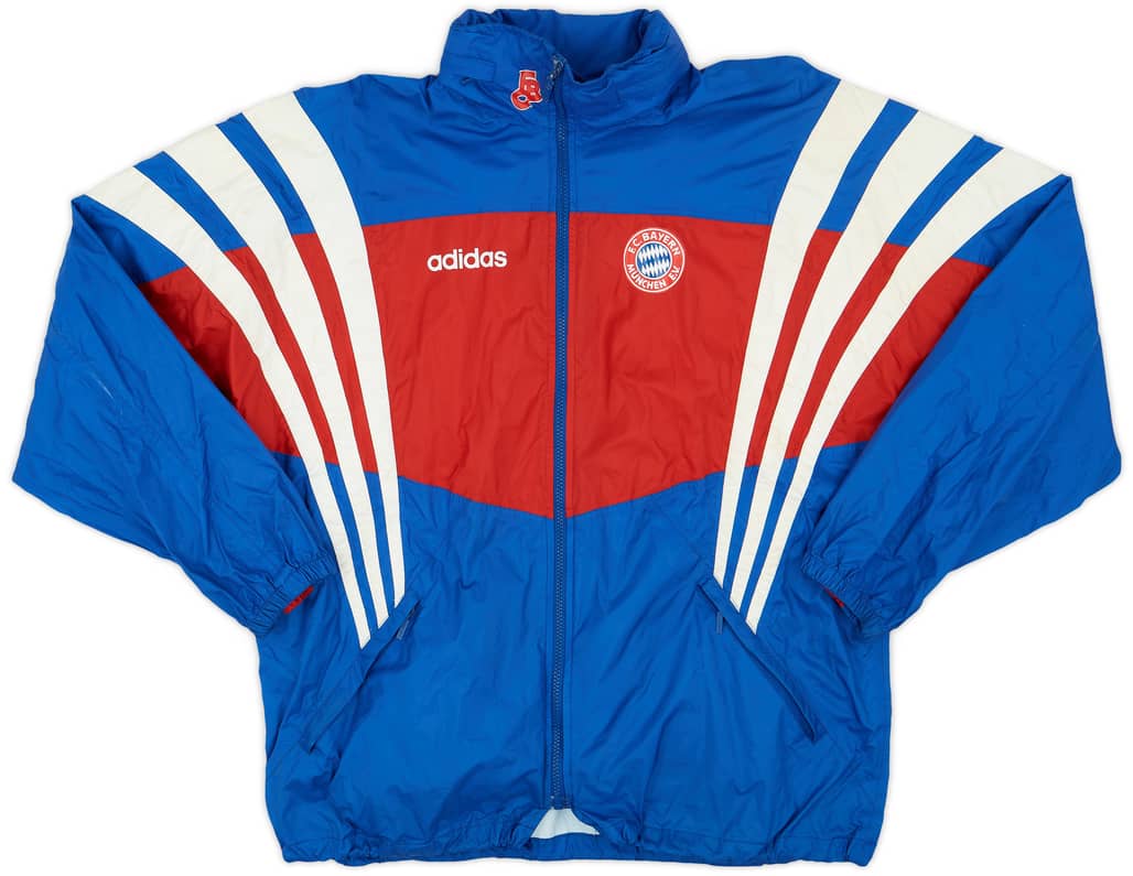1995-96 Bayern Munich adidas Hooded Rain Jacket - 6/10 - (M/L)