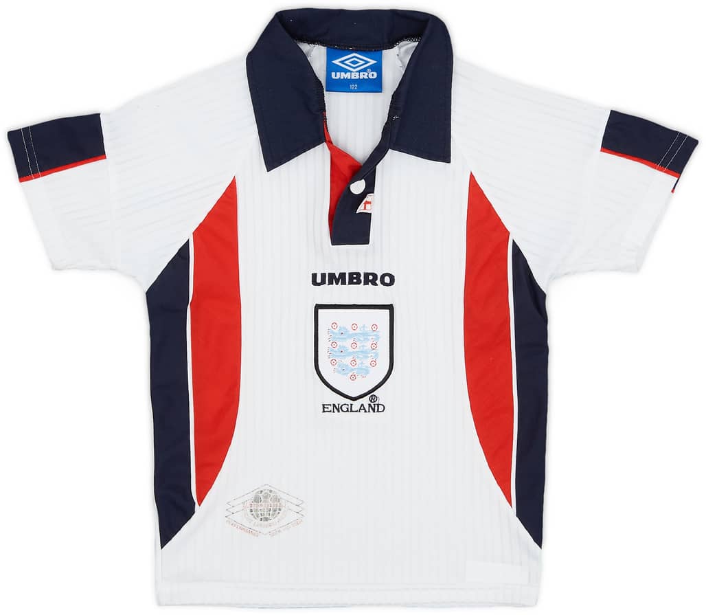 1997-99 England Home Shirt - 4/10 - (S.Boys)