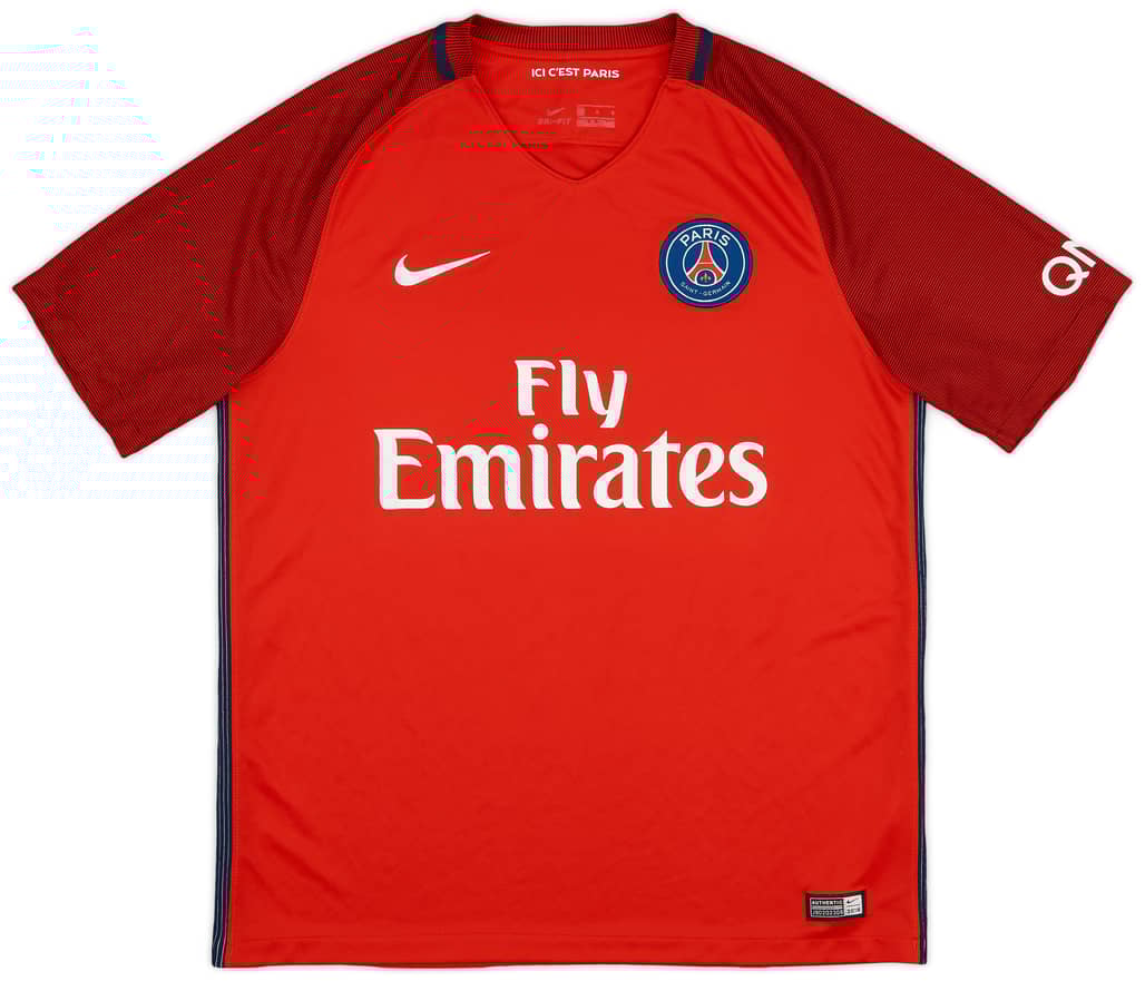 2016-17 Paris Saint-Germain Away Shirt - 6/10 - (L)