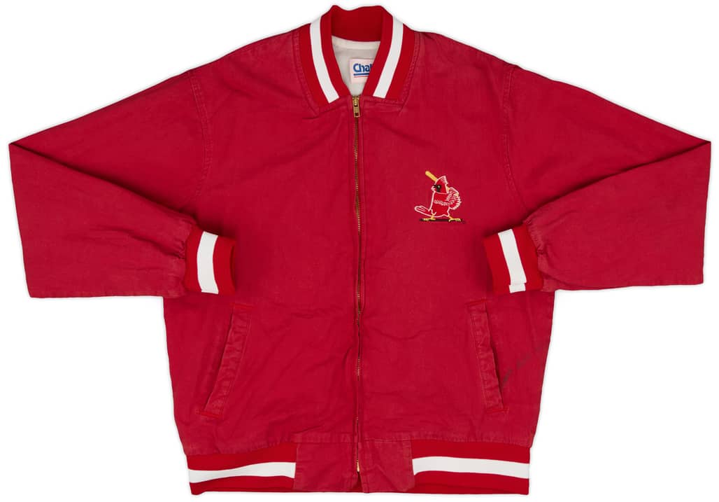 1980s St Louis Cardinals Chalk Line Bomber Jacket - 7/10 - (M)