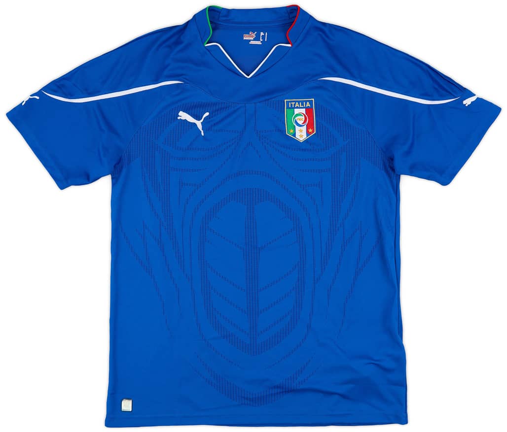2010-12 Italy Home Shirt - 9/10 - (L)