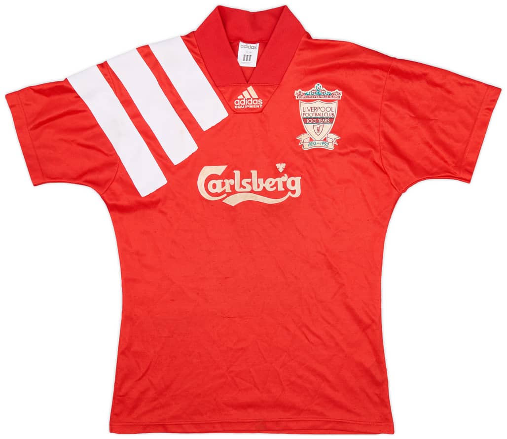 1992-93 Liverpool Centenary Home Shirt - 6/10 - (S)