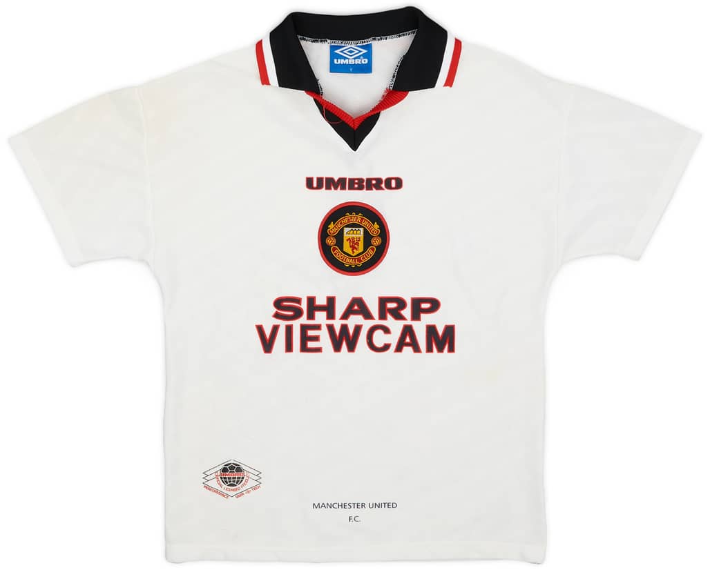 1996-97 Manchester United Away Shirt - 7/10 - (Y)