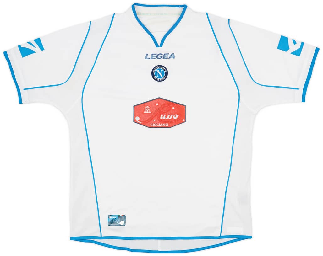 2003-04 Napoli Away Shirt - 4/10 - (XL)