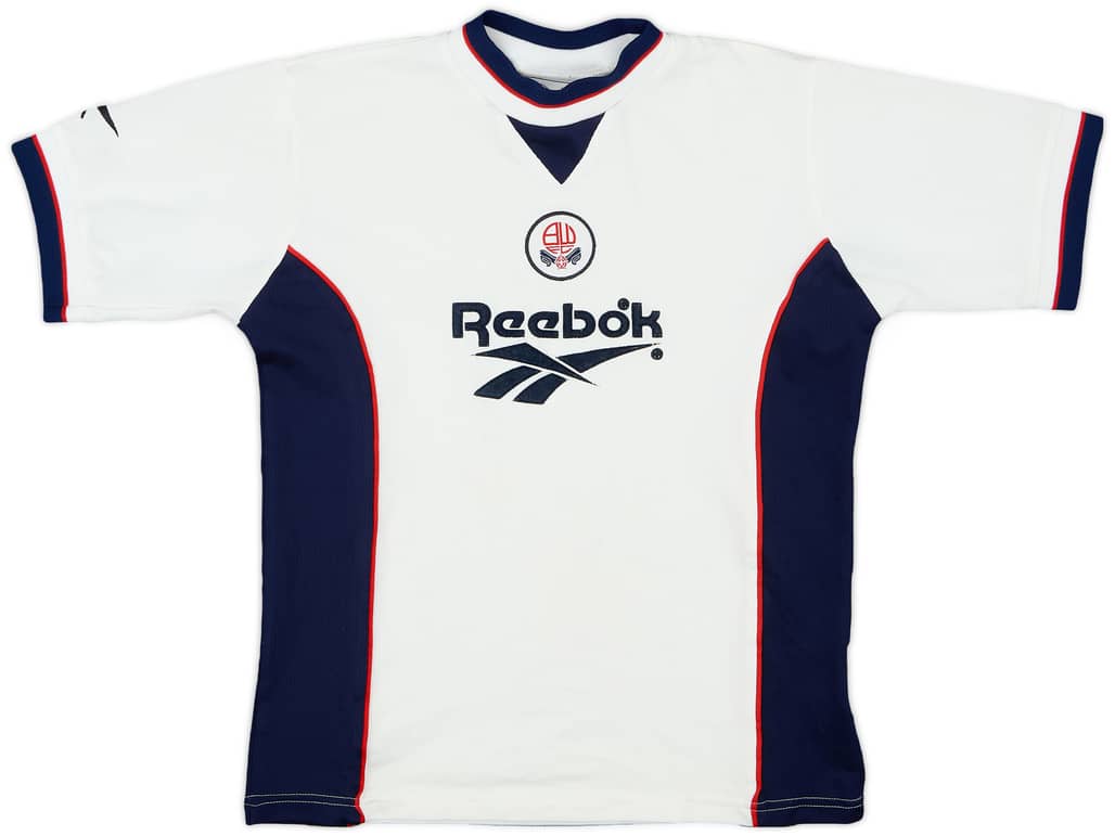1997-98 Bolton Home Shirt - 9/10 - (L.Boys)