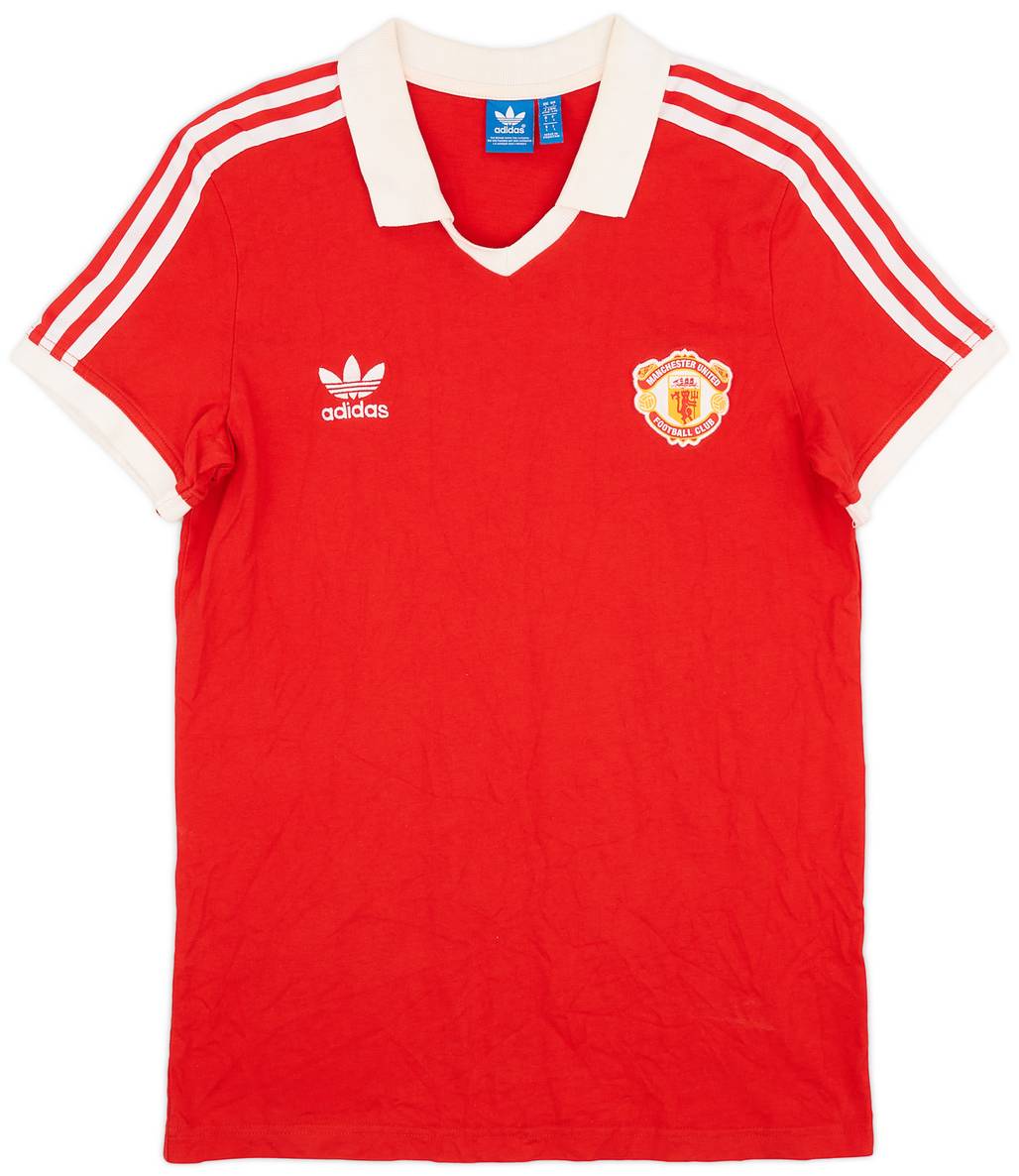 2015 Manchester United '1980 adidas Reissue' Home Shirt - 8/10 - (L)