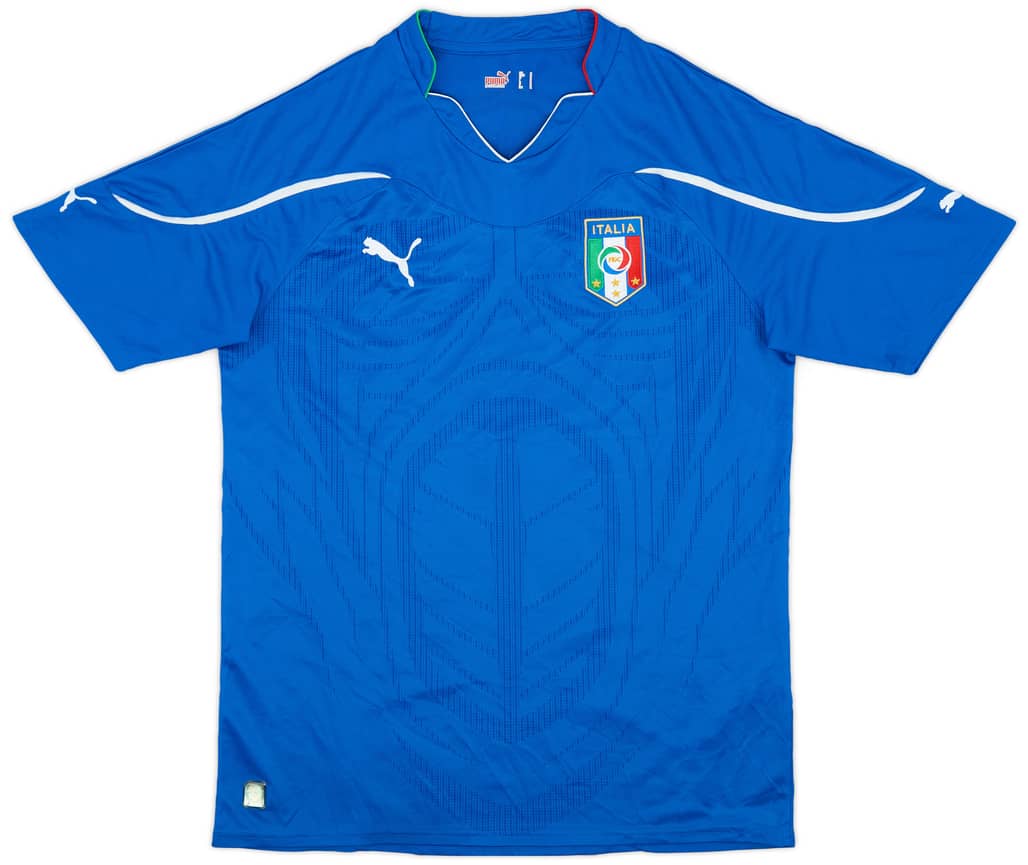 2010-12 Italy Home Shirt - 8/10 - (M)