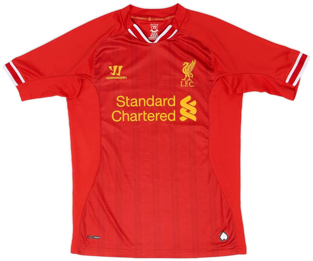 2013-14 Liverpool Home Shirt - 9/10 - (XL.Boys)