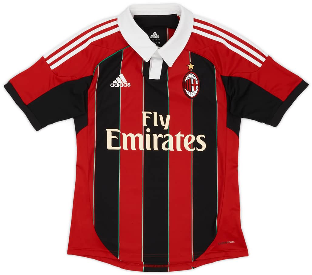 2012-13 AC Milan Home Shirt - 7/10 - (S)