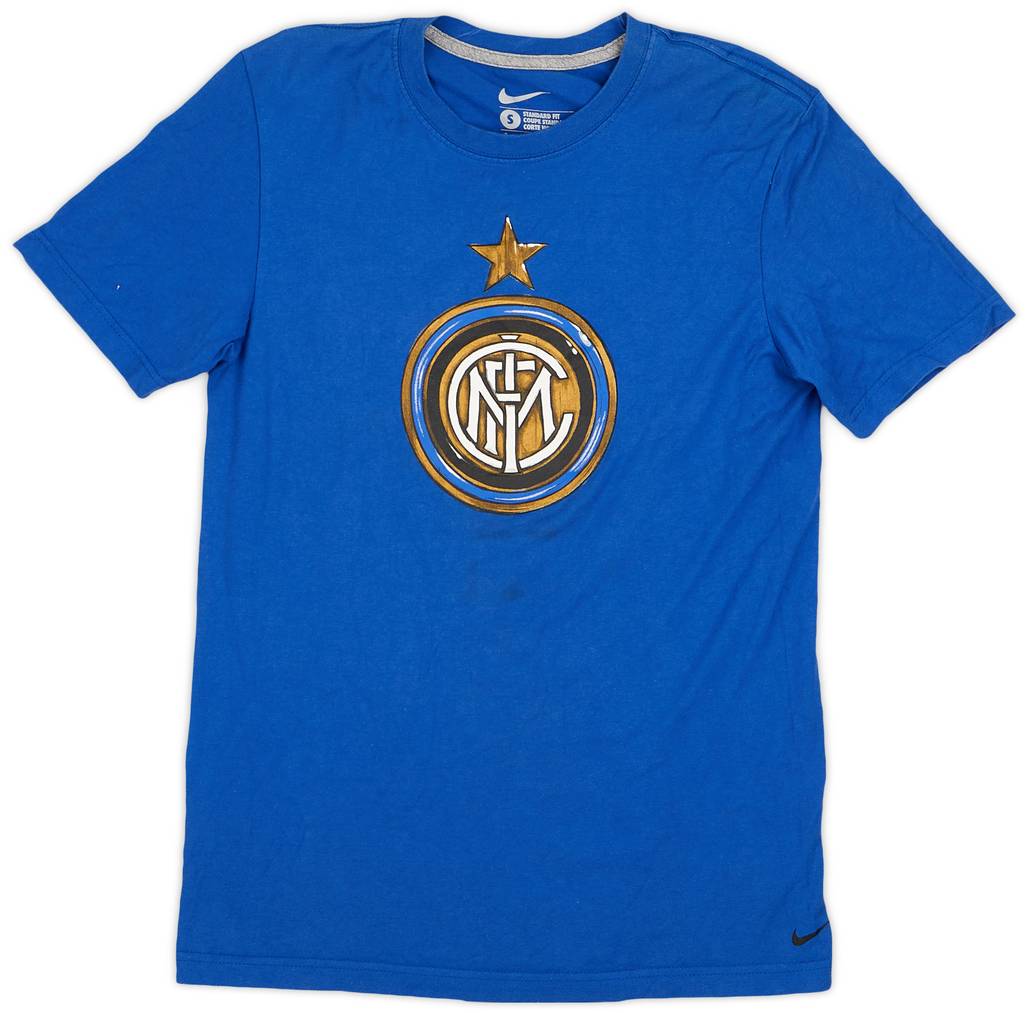 2011-12 Inter Milan Nike Graphic Tee - 9/10 - (S)