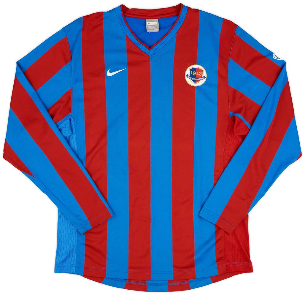 2007-08 Caen Home L/S Shirt - 8/10 - (L)