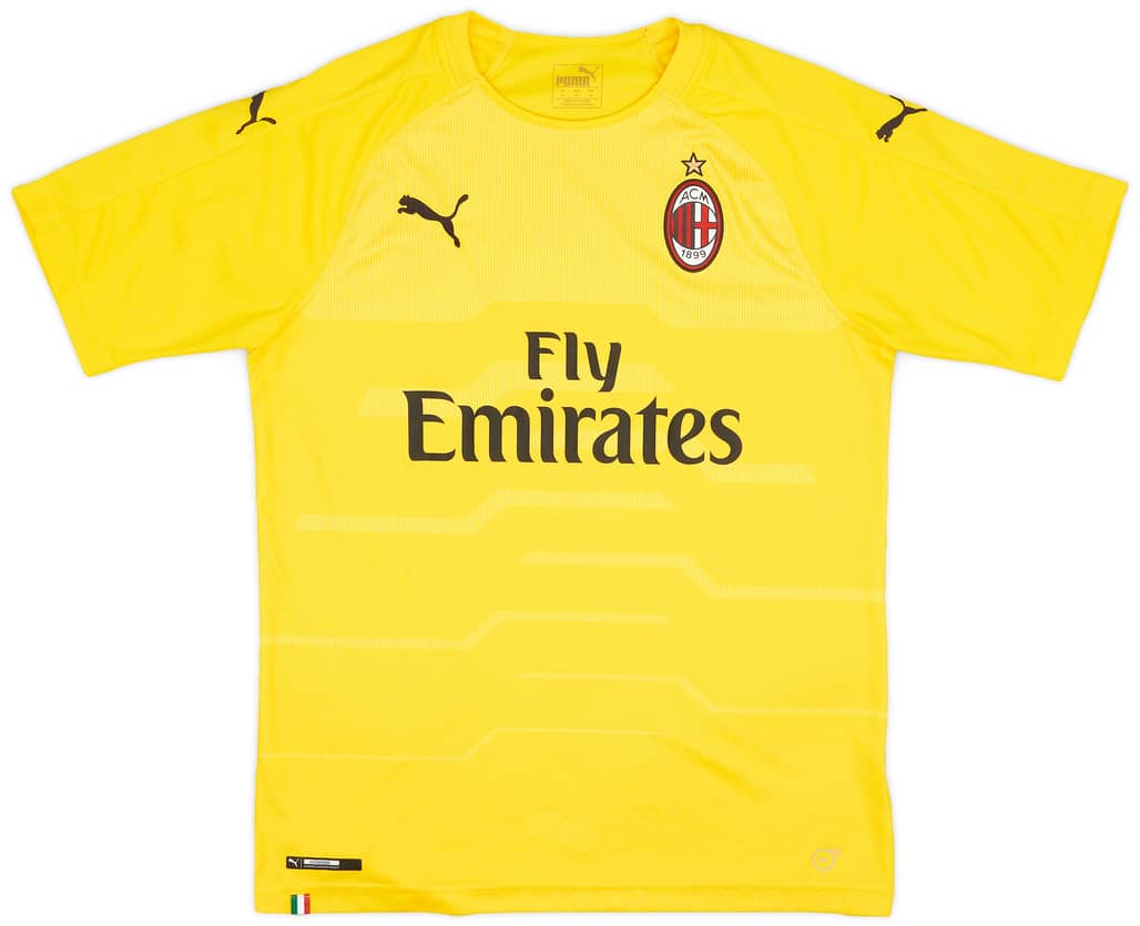 2018-19 AC Milan GK Shirt - 8/10 - (M)