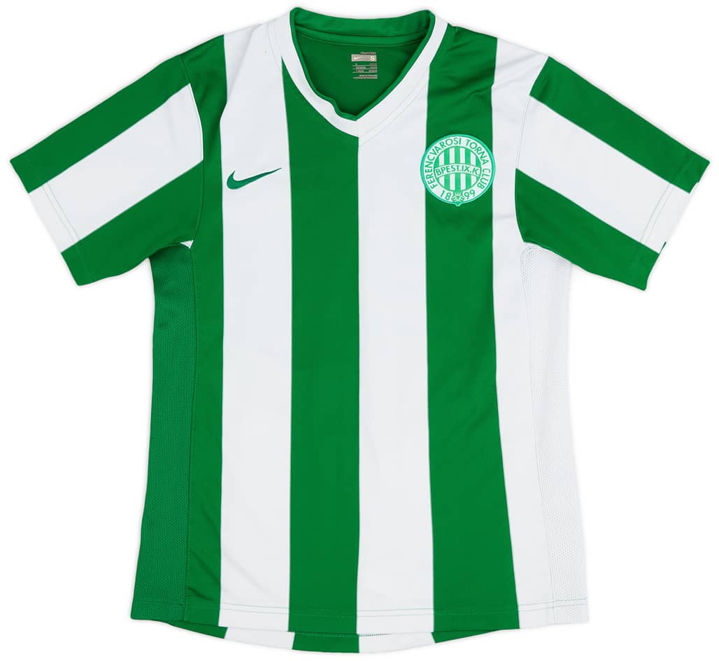 2007-08 Ferencvaros Player Issue Home Shirt - 8/10 - (S)