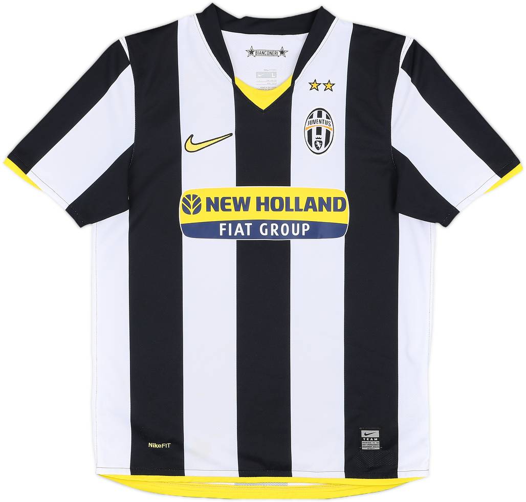 2008-09 Juventus Home Shirt - 8/10 - (L.Boys)