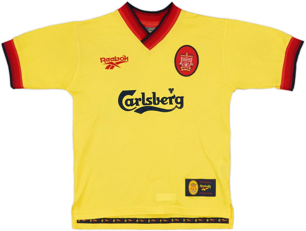1997-99 Liverpool Away Shirt - 7/10 - (L.Boys)