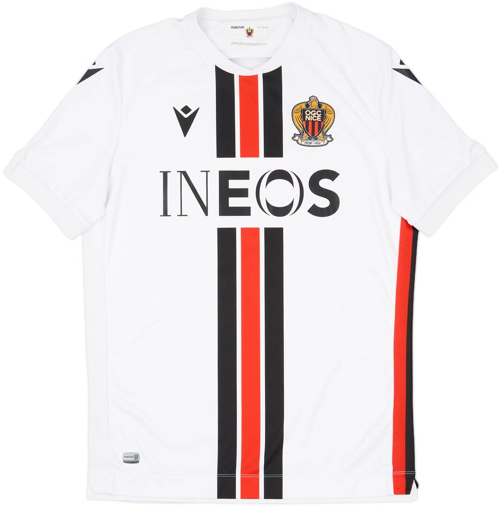 2022-23 Nice Away Shirt - 7/10 - (L)