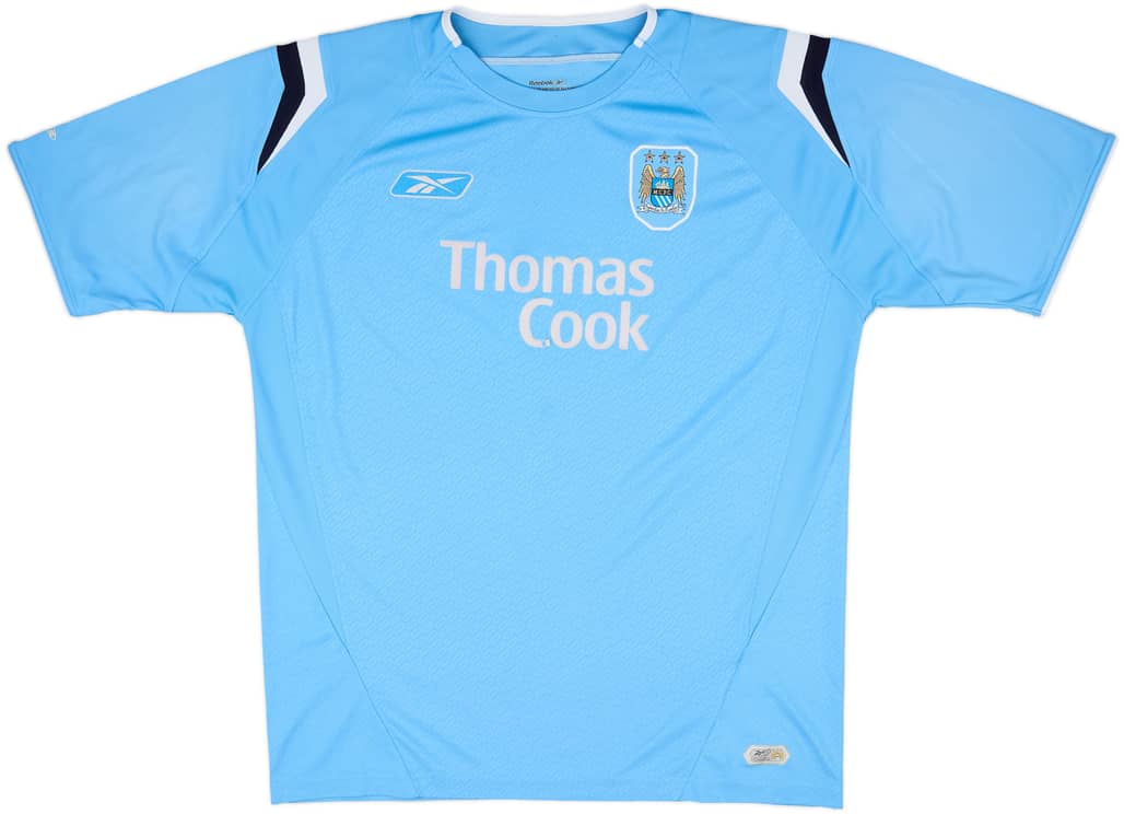2004-05 Manchester City Home Shirt - 4/10 - (L)
