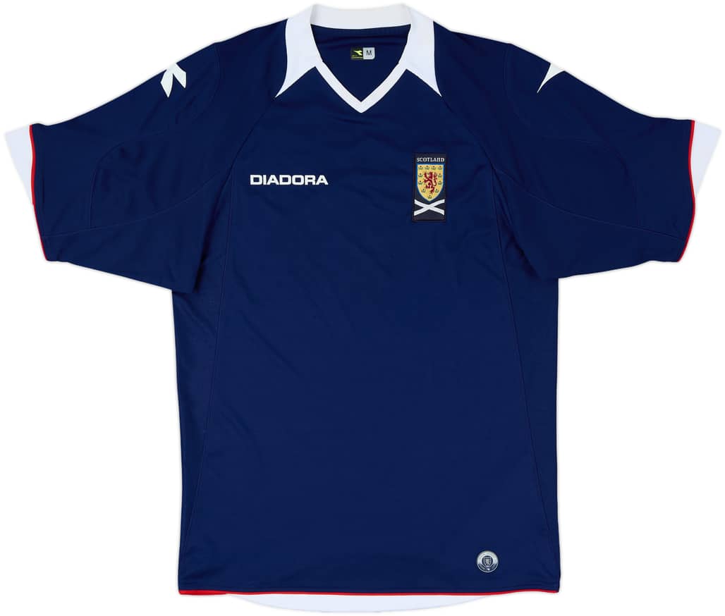 2008-09 Scotland Home Shirt - 8/10 - (M)