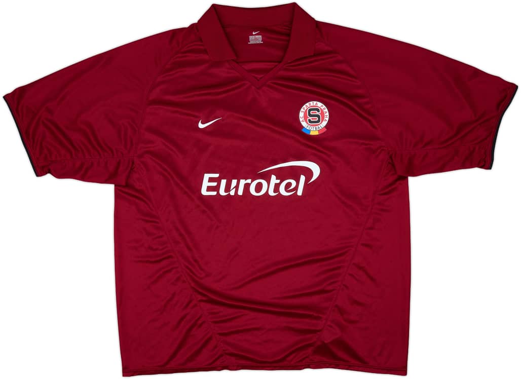 2004-05 Sparta Prague Home Shirt - 9/10 - (XXL)