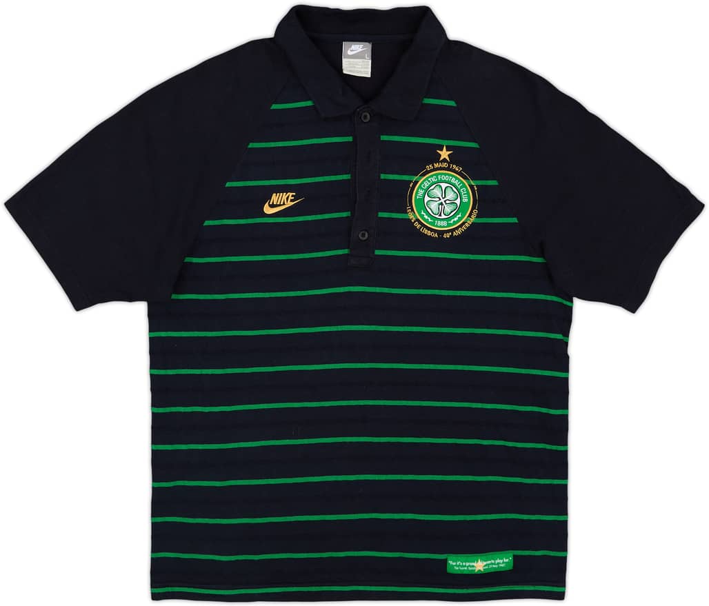 2007-08 Celtic Nike Polo Shirt - 7/10 - (L)