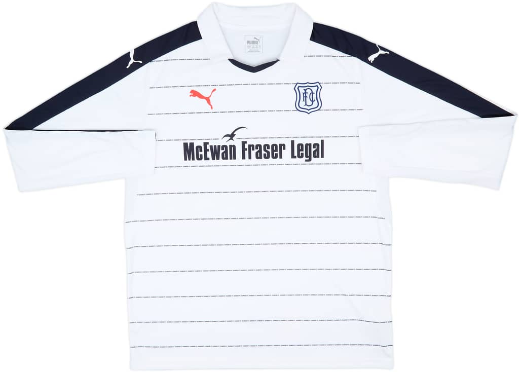 2016-17 Dundee Away L/S Shirt - 8/10 - (XL)