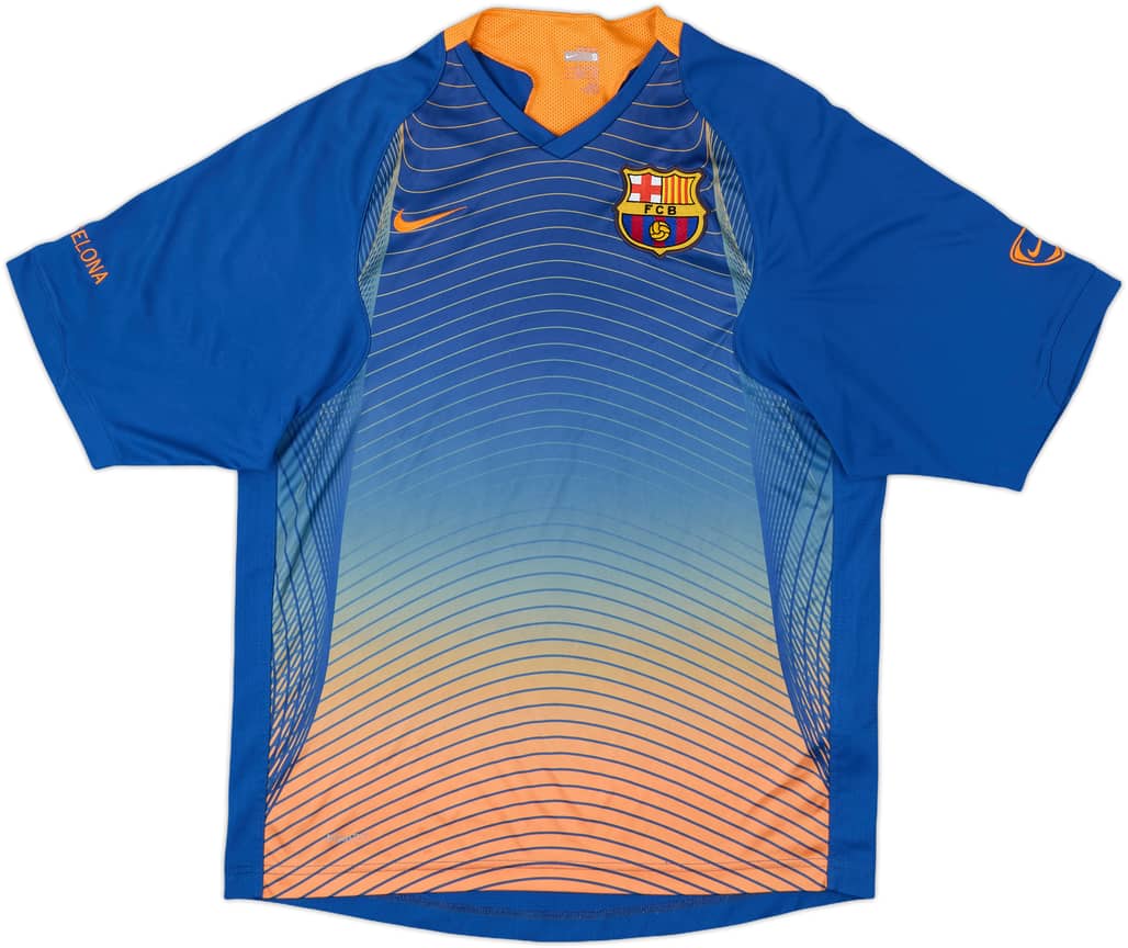 2007-08 Barcelona Nike Training Shirt - 9/10 - (S)