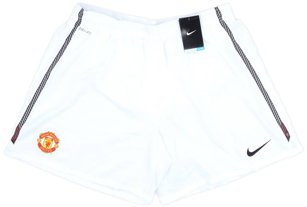 2010-11 Manchester United Home Shorts (XXL)