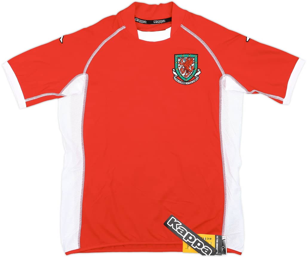 2002-04 Wales Home Shirt (L.Boys)