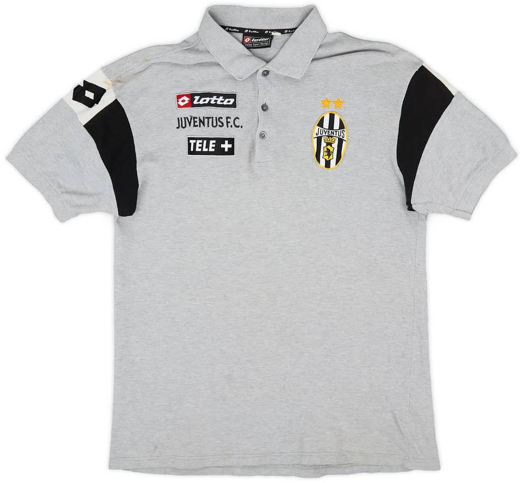 2000-01 Juventus Lotto Polo Shirt - 8/10 - (XL)