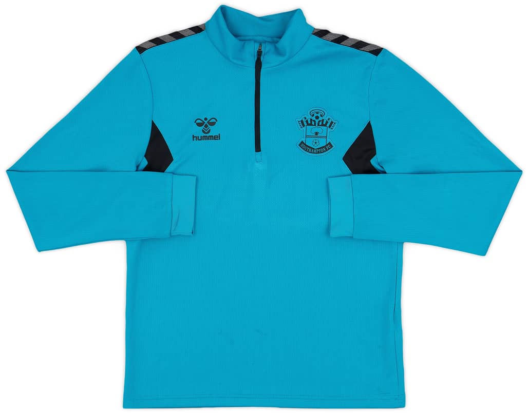 2023-24 Southampton Hummel 1/4 Zip Drill Top - 9/10 - (S)