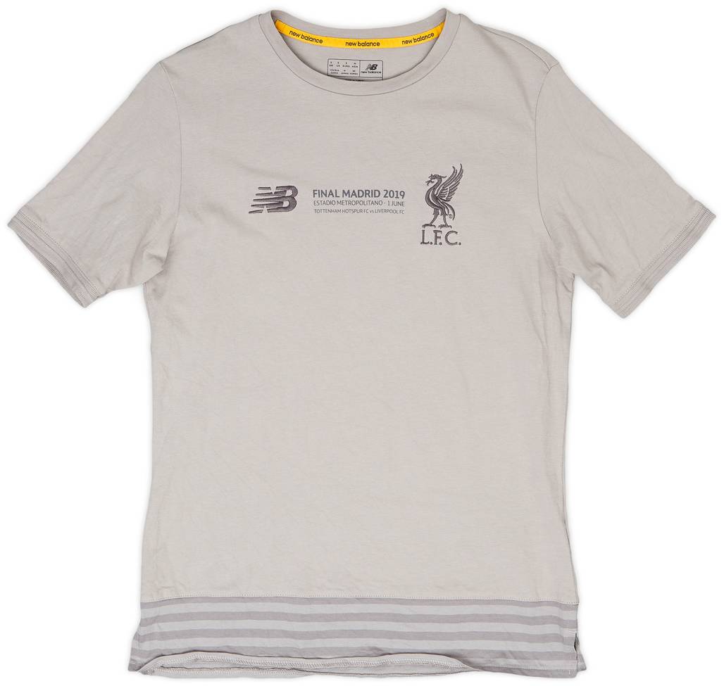 2018-19 Liverpool 'Final' New Balance Training Shirt - 9/10 - (S)