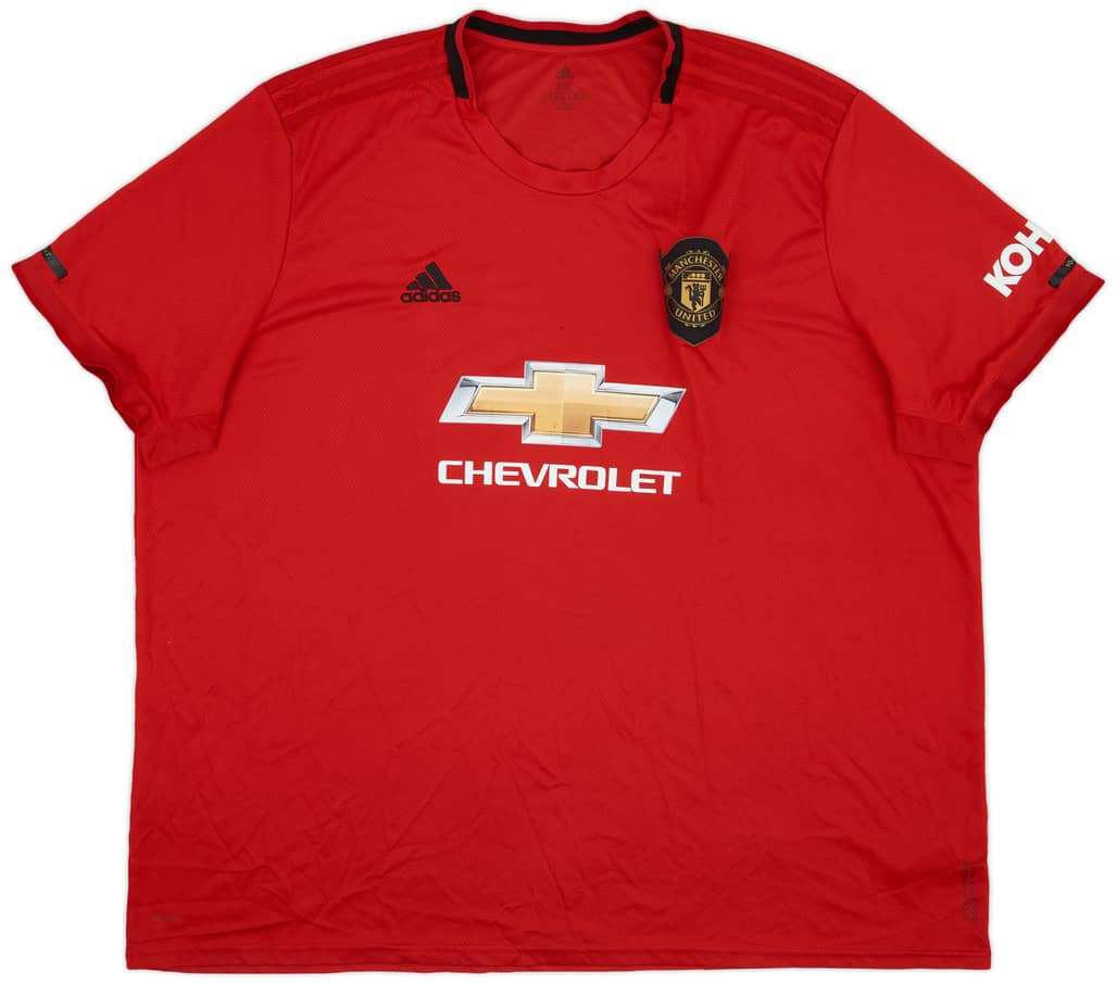 2019-20 Manchester United Home Shirt - 7/10 - (4XL)
