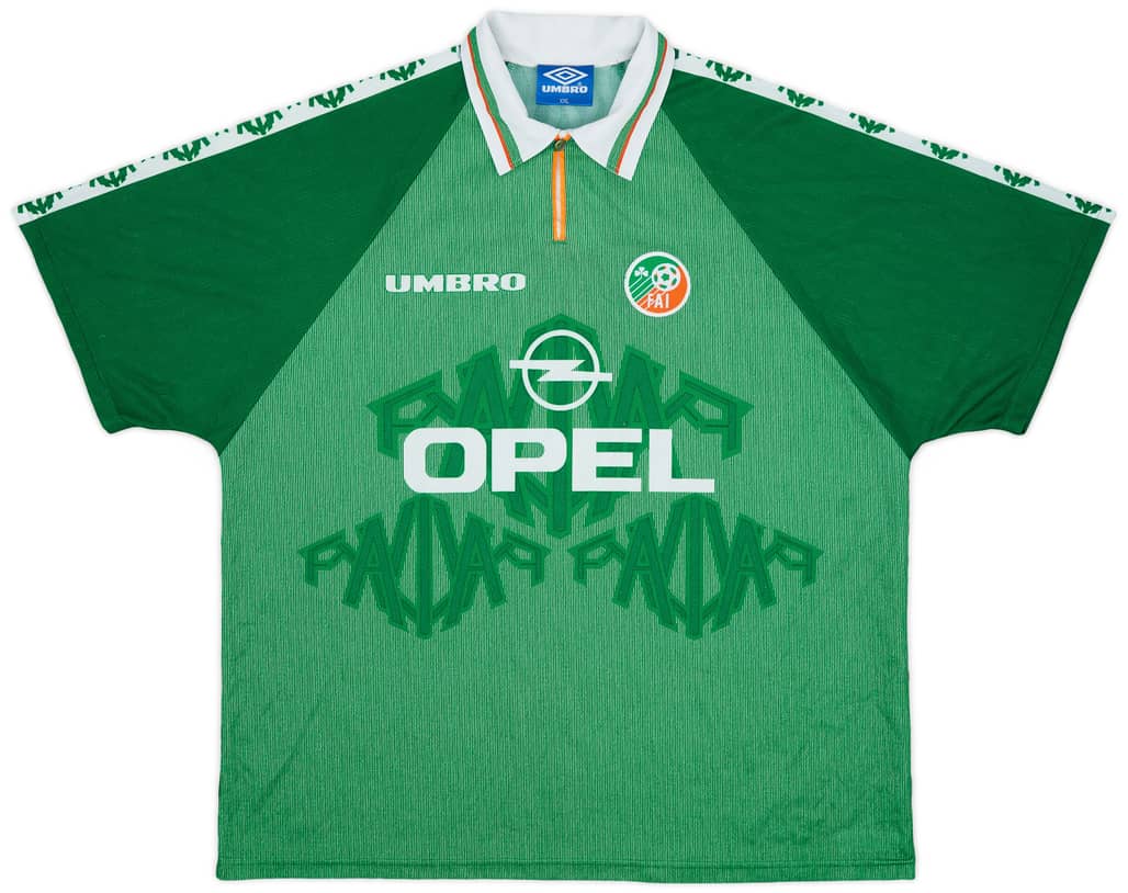 1996-98 Ireland Home Shirt - 7/10 - (XXL)