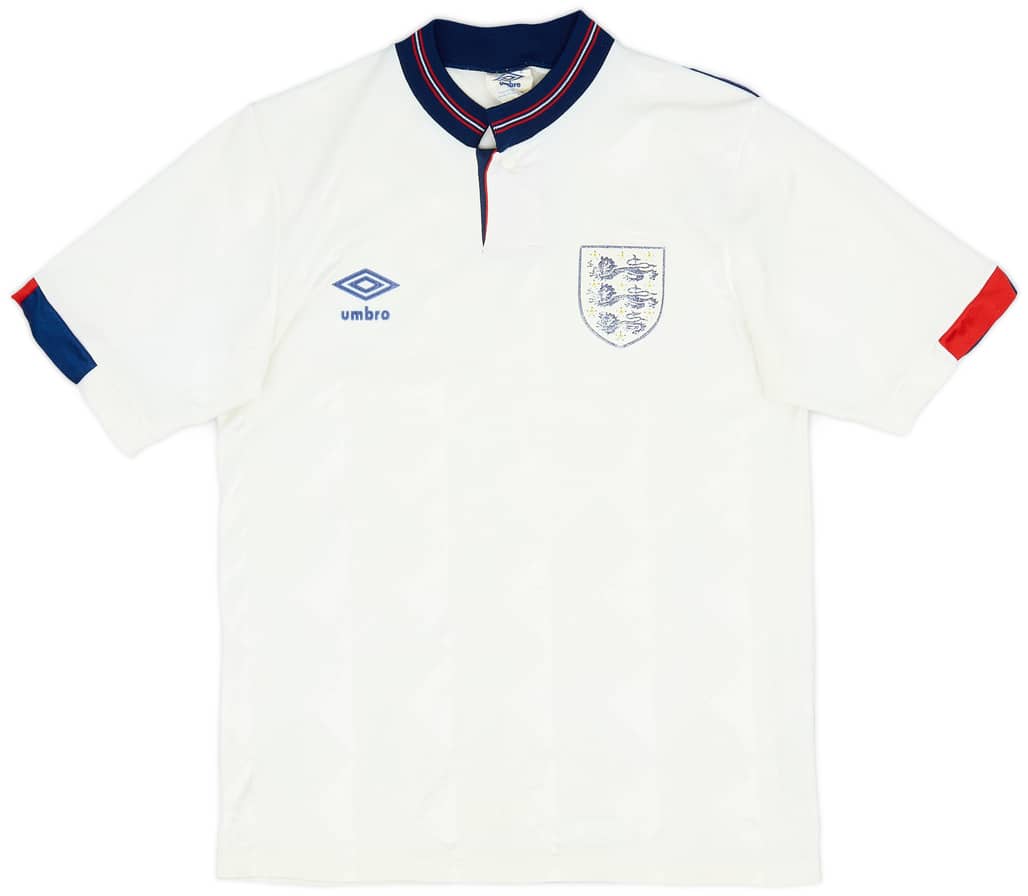 1987-90 England Home Shirt - 5/10 - (S)