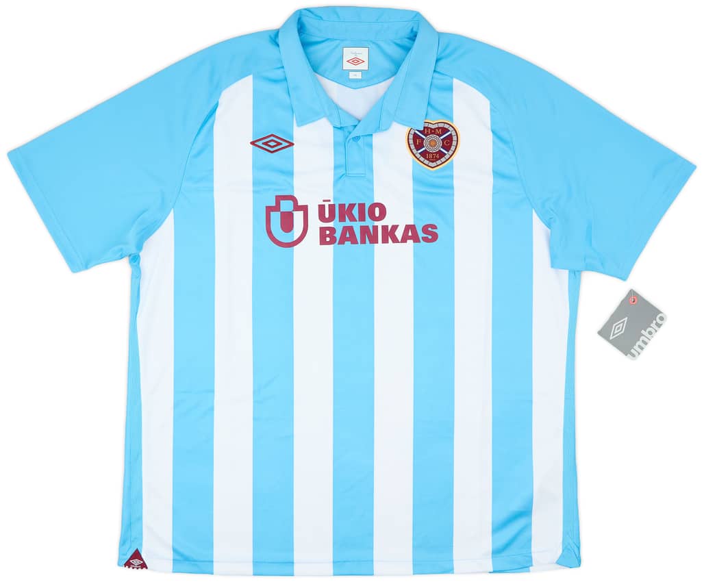 2010-11 Hearts Away Shirt - 4/10 - (3XL)