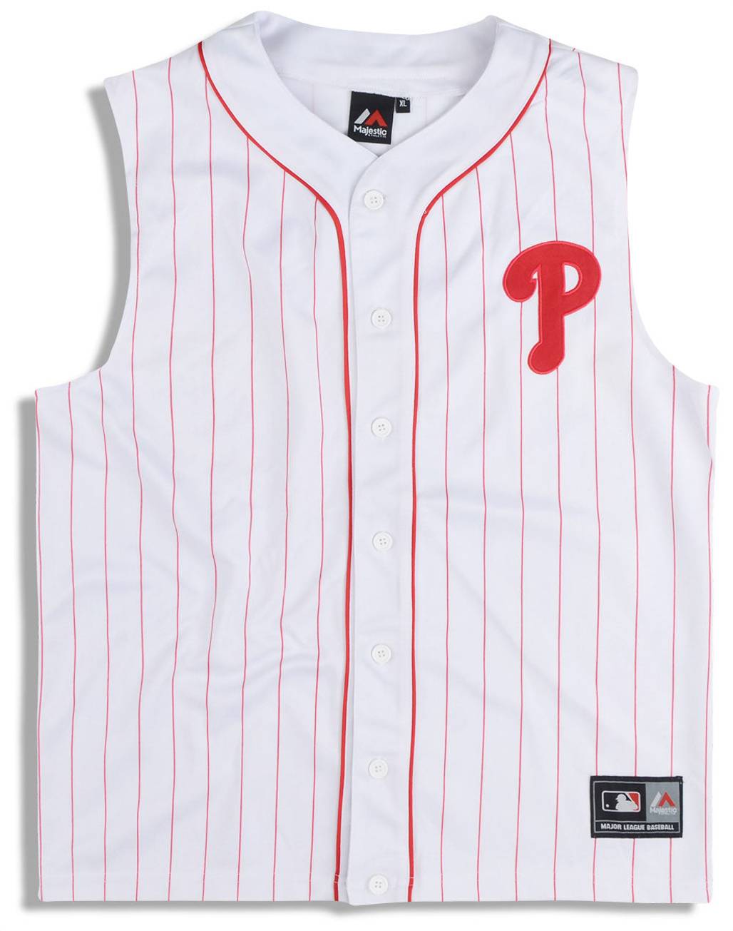 2000s Philadelphia Phillies Majestic Sleeveless Jersey XL 2000s Philadelphia Phillies Majestic Sleeveless Jersey XL