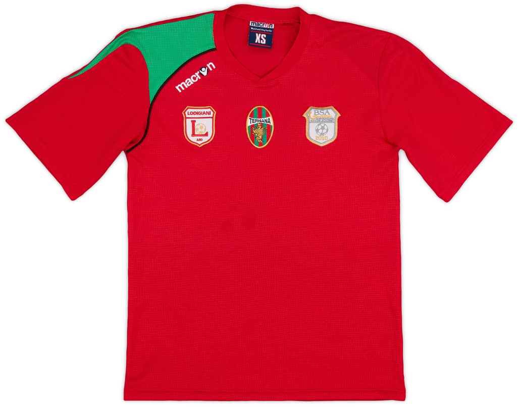 2010-11 Ternana Macron 'Soccer Academy' Training Shirt - 9/10 - (XS)