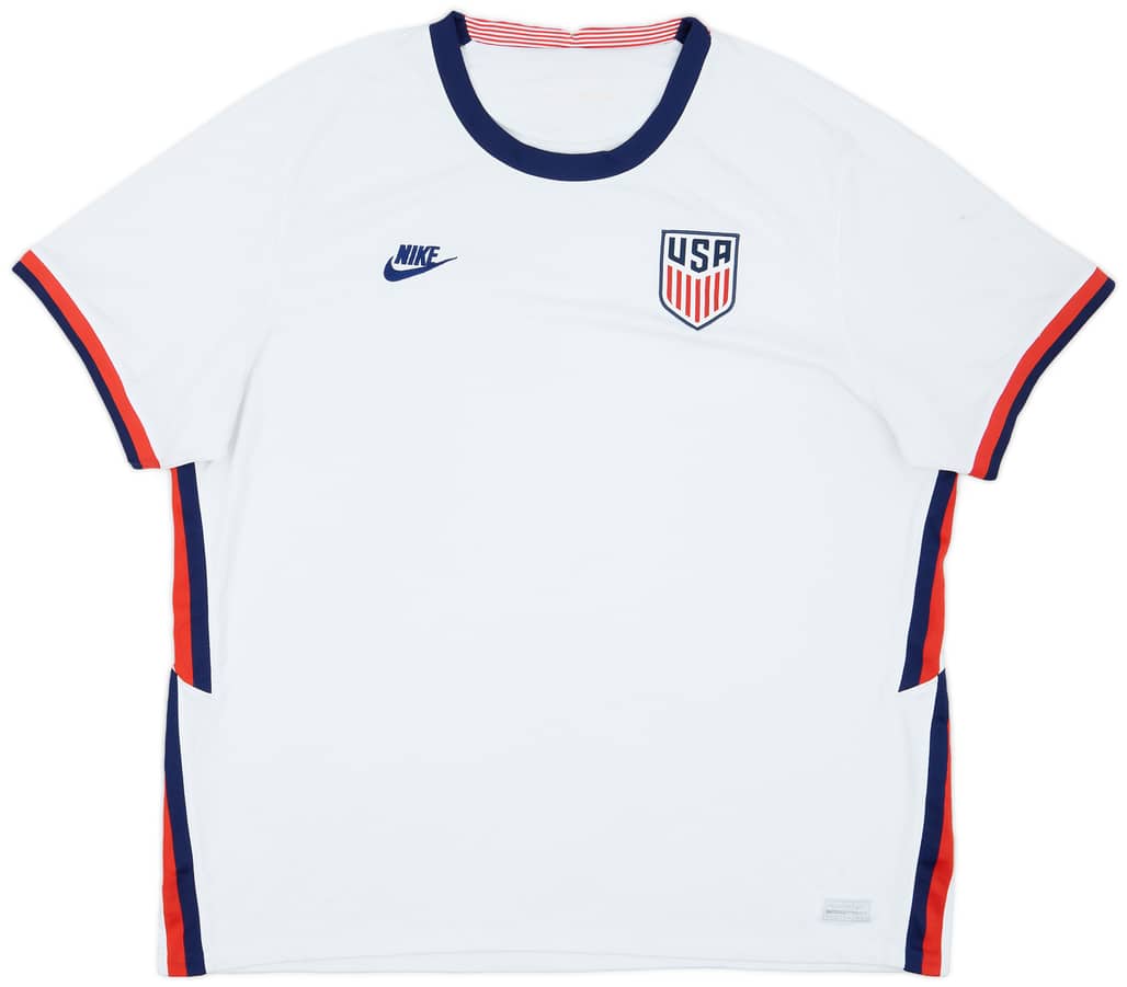 2020-21 USA Home Shirt - 5/10 - (XXL)