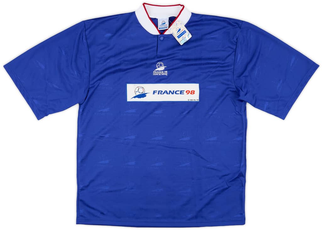 1998 France 98 'Coupe du Monde' Training Shirt (XL)