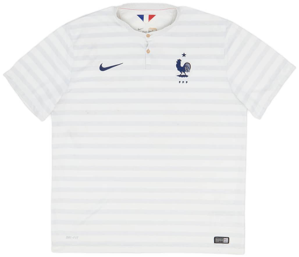 2014-15 France Away Shirt - 6/10 - (XL)